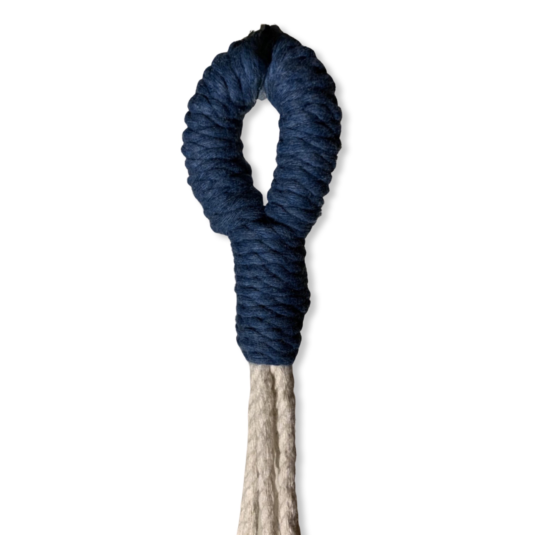 Plantenhanger 'Wacky' Wit/Blauw