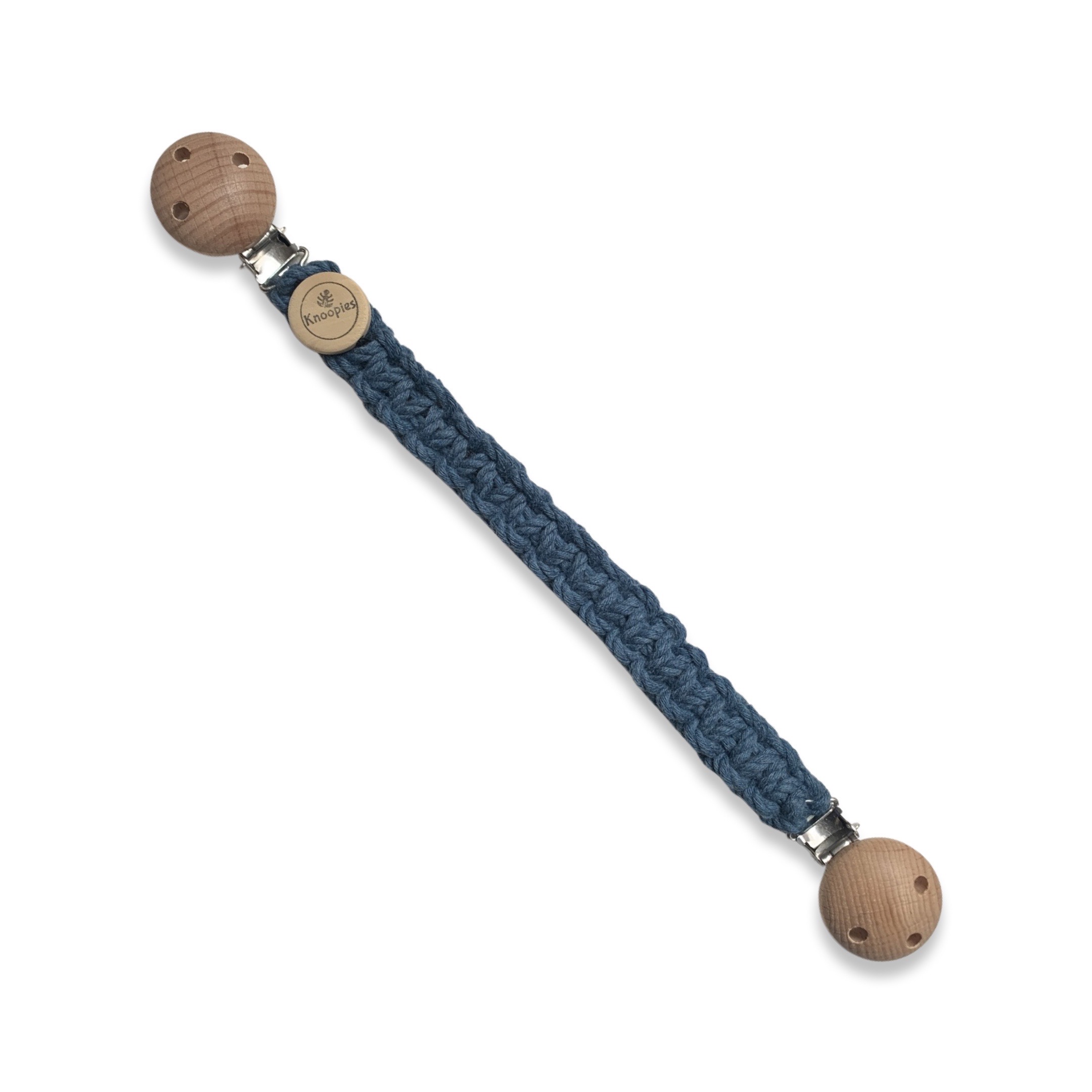 Macramé Knuffelkoord - Petrol Blauw