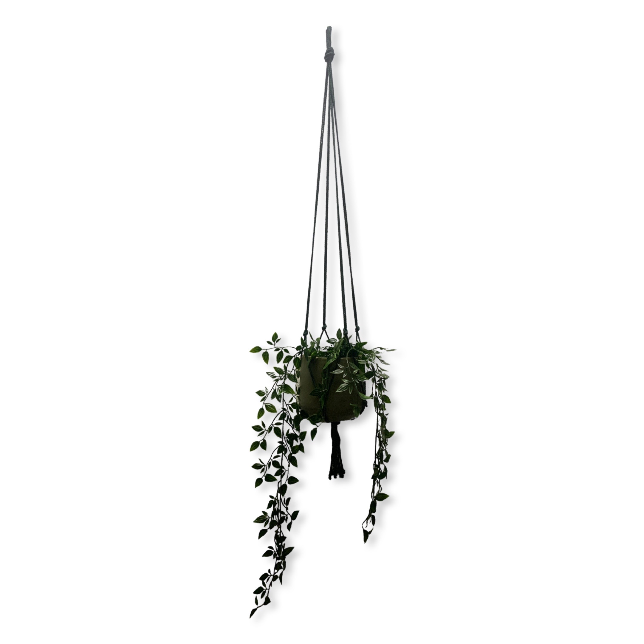 Plantenhanger - Donkergroen - 100 cm